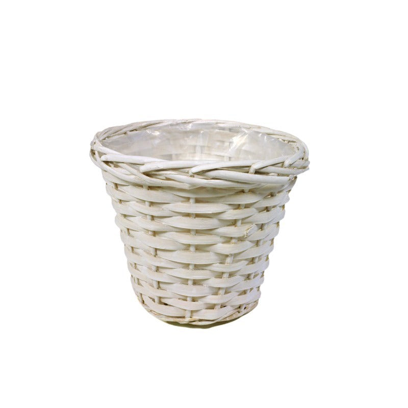 Oală Din Lemn Alb 20,5X 17,5Cm