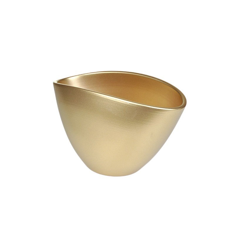 Ovum Oală Ceramică Aurie 20Cm