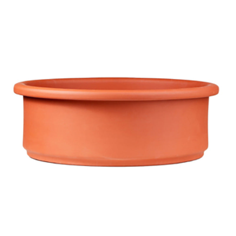 Ghiveci De Lut Zed Teracotă 18Cm Fără Gaură De Fund