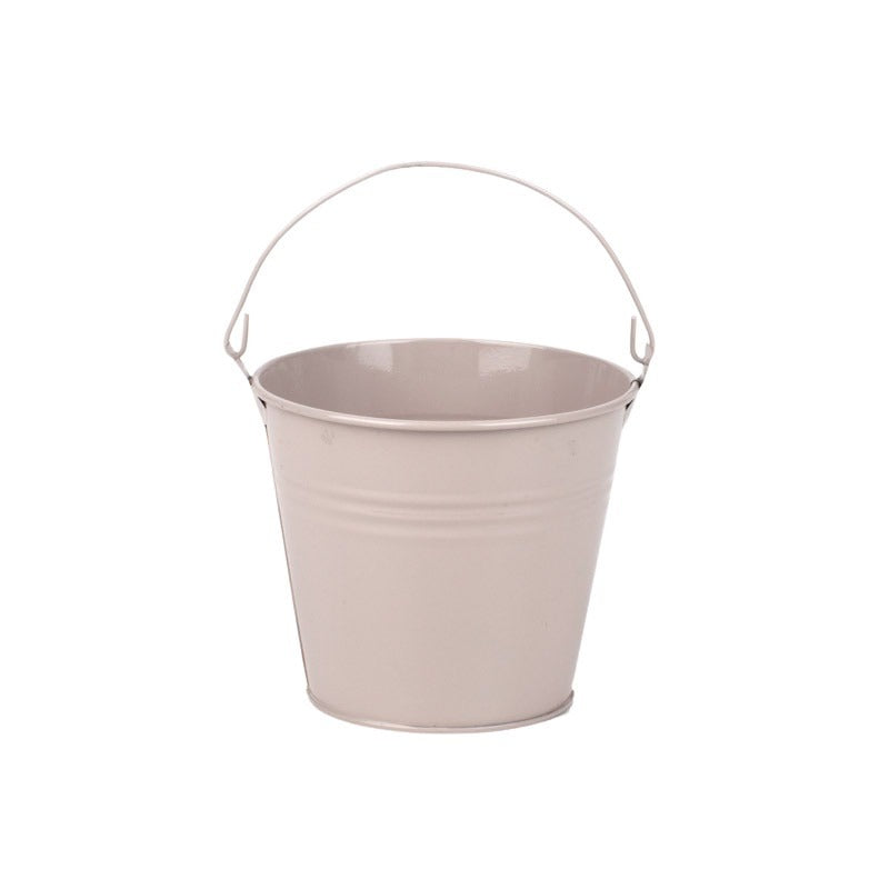 Găleată Metalică Mată Culoare Nisip 10,2X8,5Cm