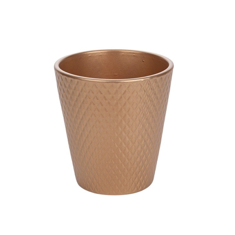 Harlequin Orhidee Vaza De Aur 14Cm