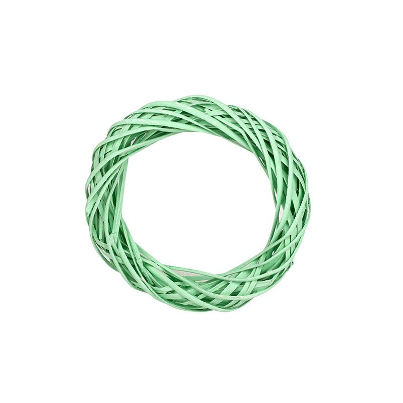 Bază De Ghirlandă Din Răchită Verde 25X5Cm