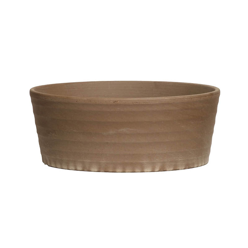 Ghiveci De Lut Sol Fără Gaură De Fund Din Baselt 22Cm