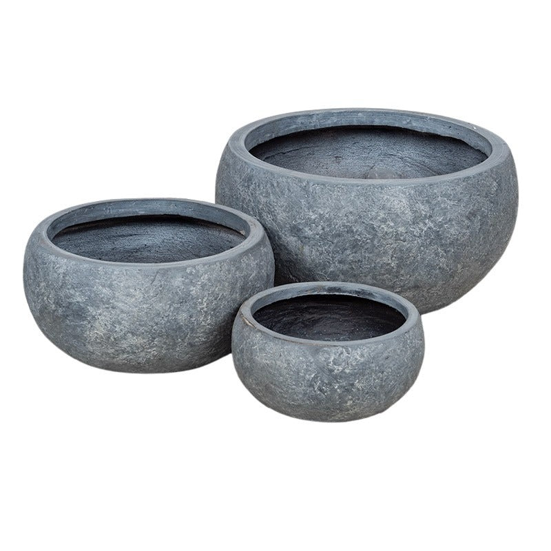 Alberta Greta Ghiveci Compozit Gri 31X15,1-56X28Cm S3