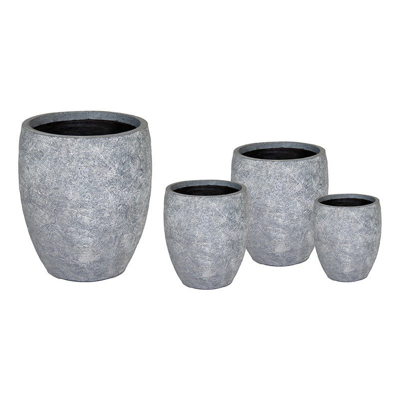 Alberta Monica Compozit Suport Pentru Plante Set Gri 25X28,5-57X64Cm S4