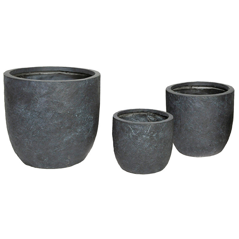 Alberta Classic Suport Compozit Pentru Plante Grafit 25X25-39X38Cm S3