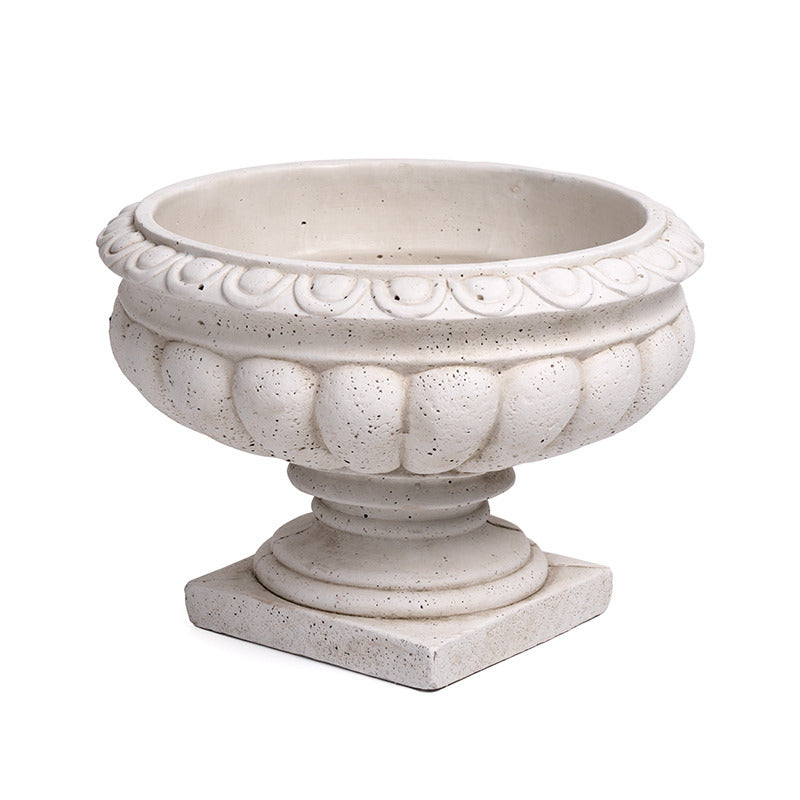 Hera Castron Rustic Din Piatră Gri 34X34X30Cm