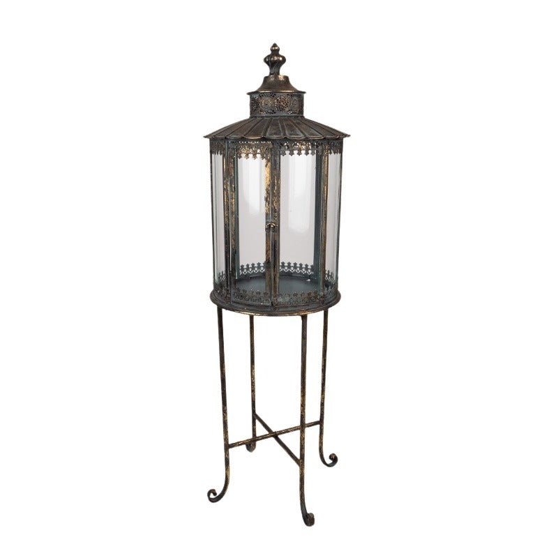 Picior Lampă De Metal Cu Ceasgold 30,5X105Cm