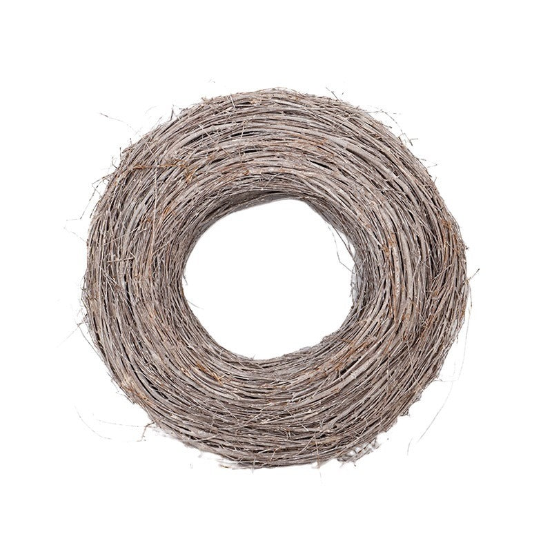 Atlin Baza De Coroană Din Răchită Gri Antic 41X11Cm