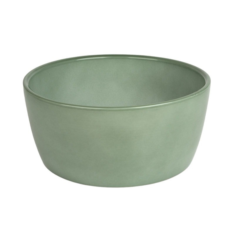 Trio Castron Ceramic Strălucitor Verde Salvie 15Cm