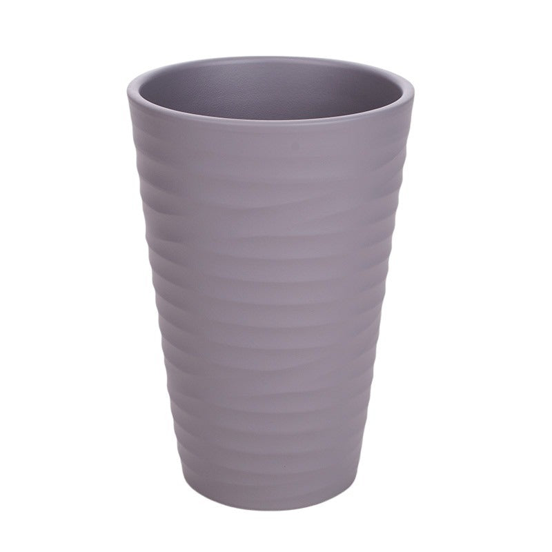 Vaza Wave Orhidee Gri Deschis Mat 32Cm