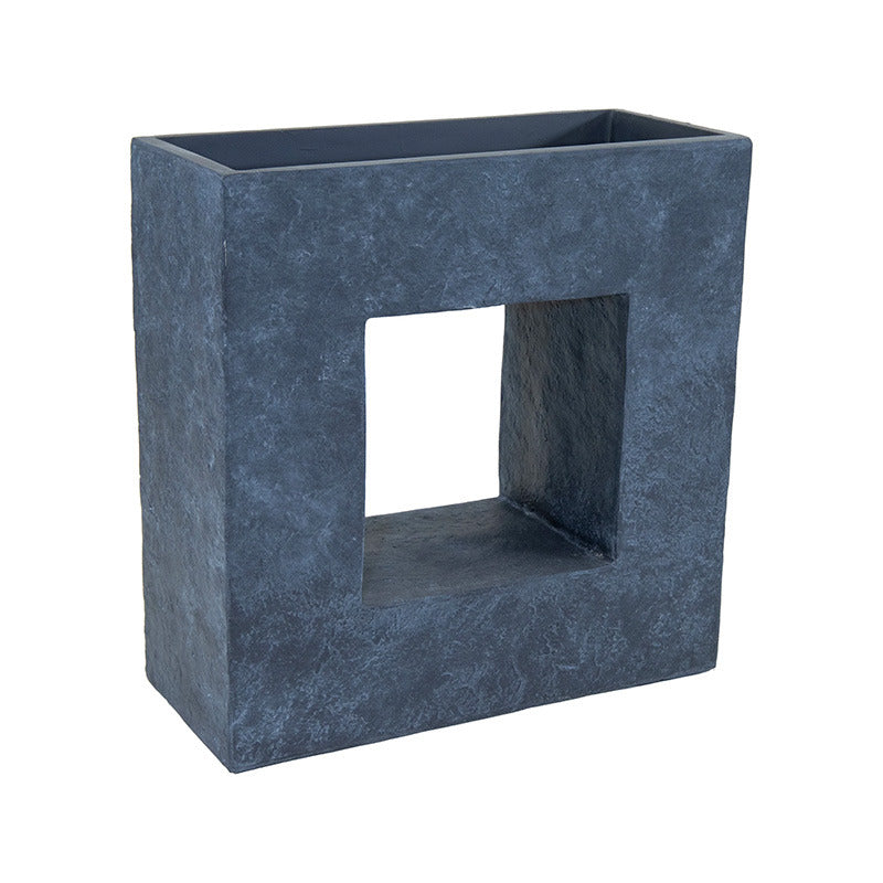 Alberta Split Cube Separator De Spațiu Ghiveci Compozit Grafit 68X29X69Cm