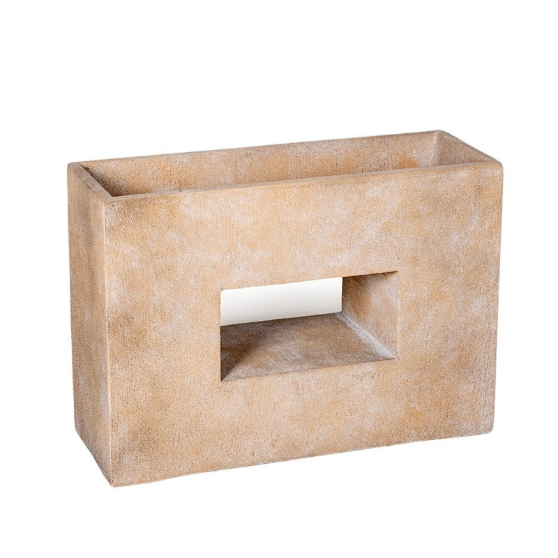 Yukon Split Wide Divizor Compozit Plantator Bej 75X27X53Cm