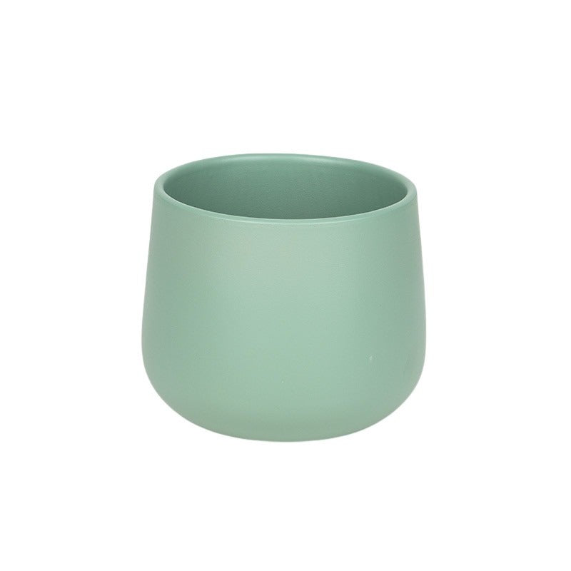 Moda Oală Ceramică Mată Verde Salvie 13Cm