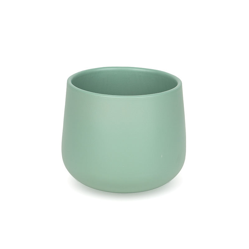 Moda Oală Ceramică Mată Verde Salvie 15Cm