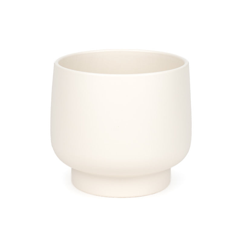 Ghiveci Vas Ceramic Alb Antic 15Cm