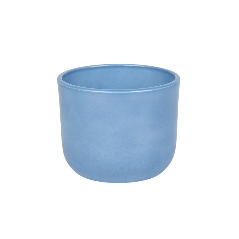 Ronan Oală Ceramică Lăcuită Albastru 12Cm