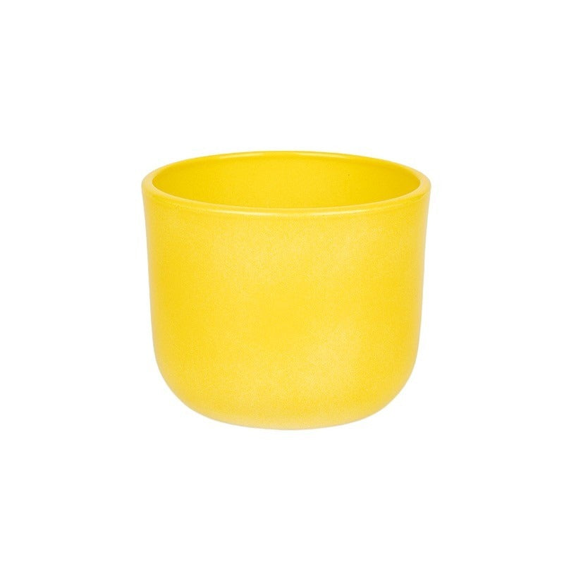 Ronan Oală Ceramică Lăcuită Galben 16Cm