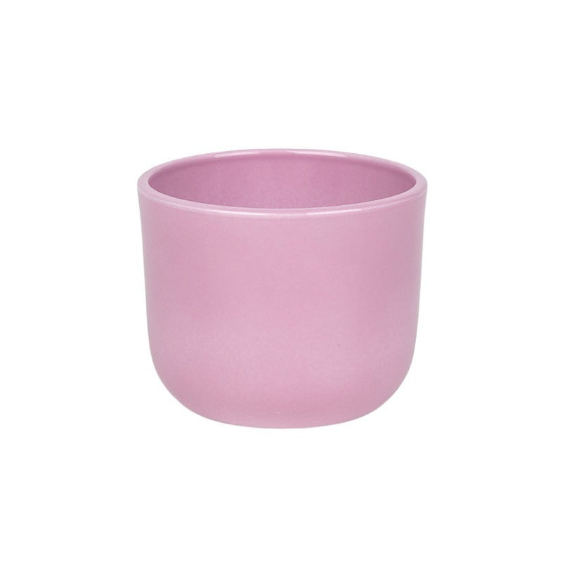 Ronan Oală Ceramică Lăcuită Roz Antic 16Cm