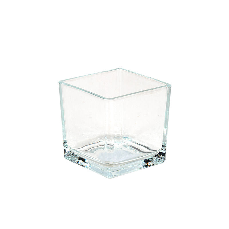 Cub De Sticlă Cu Perete Gros 8X8X8Cm