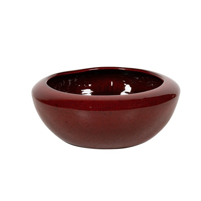 Bol Ceramic Campbell Roșu-Negru 36X16Cm