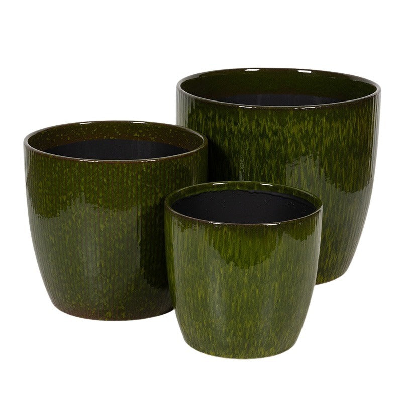 Hartley Set Vase Ceramice Verde 31X28-46X42Cm S3