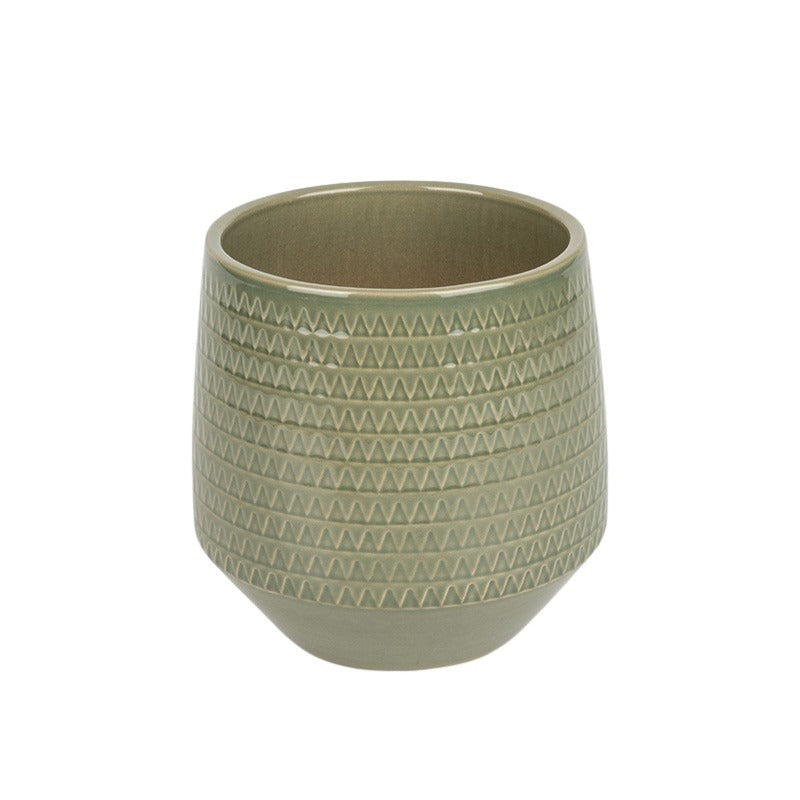 Eras Abyss Orhidee Vas Verde Mușchi 14X15Cm