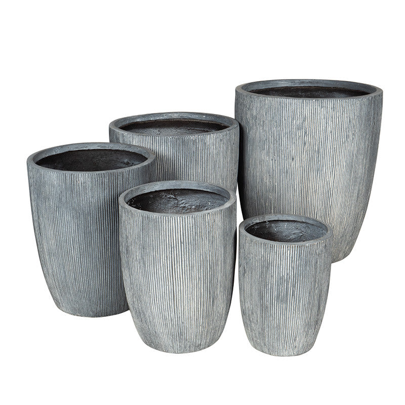 Toronto Classic High Compozit Plantat Set Gri 28X38-57X67Cm S5