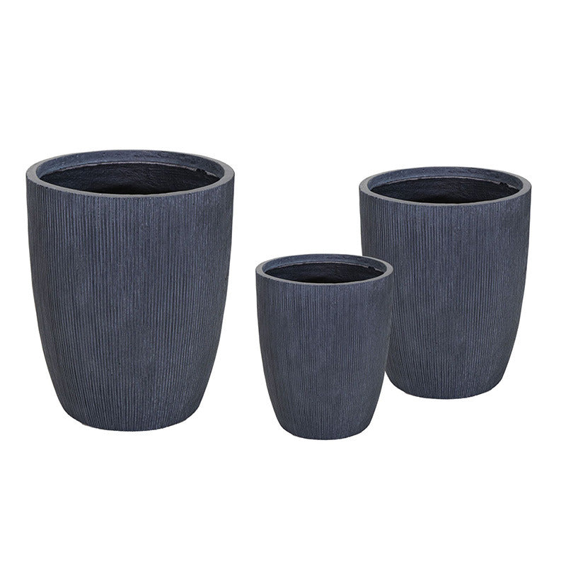 Toronto Classic High Compozit Titular De Plante Set Grafit 28X38-42X52Cm S3