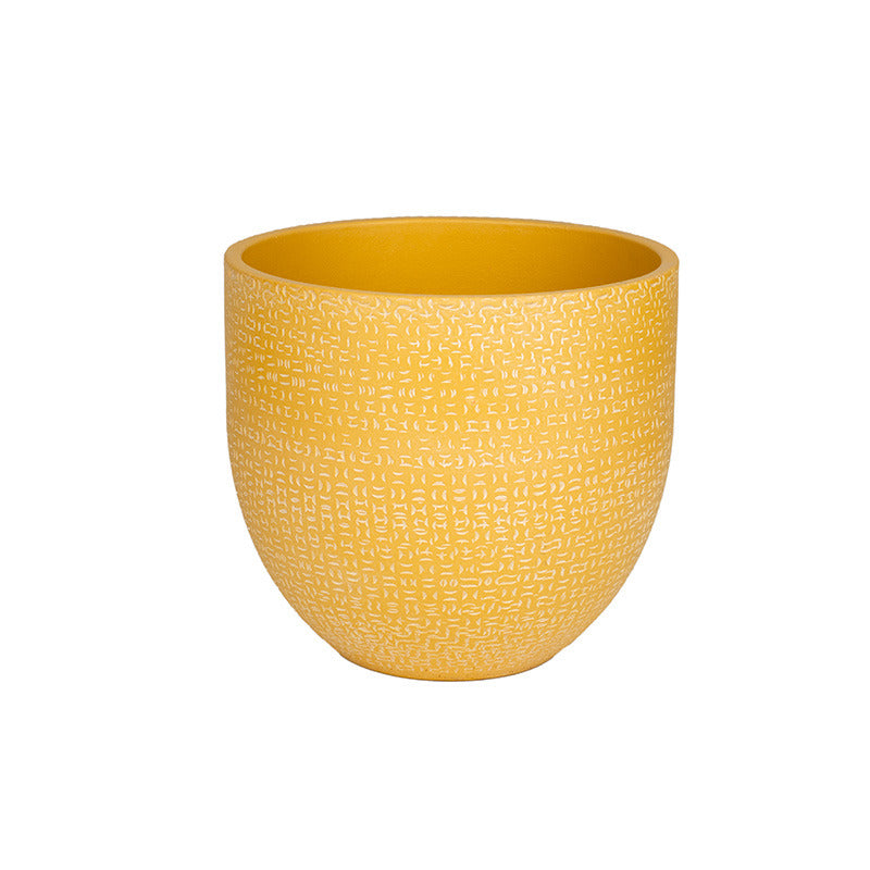 Amarante Vas Ceramic Galben 14X12Cm