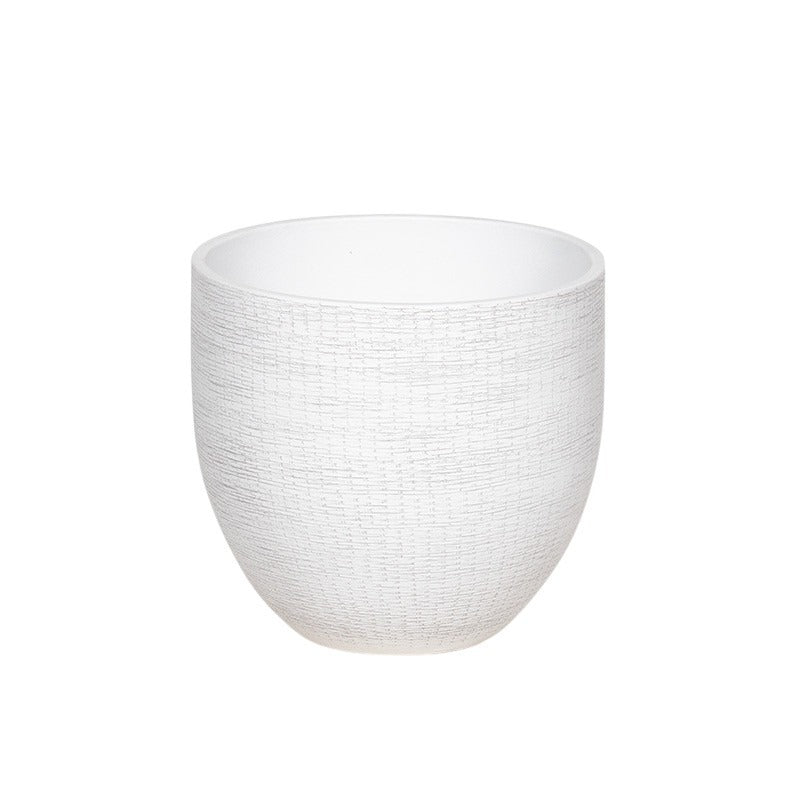 Arosa Vas Ceramic Alb 16X14Cm