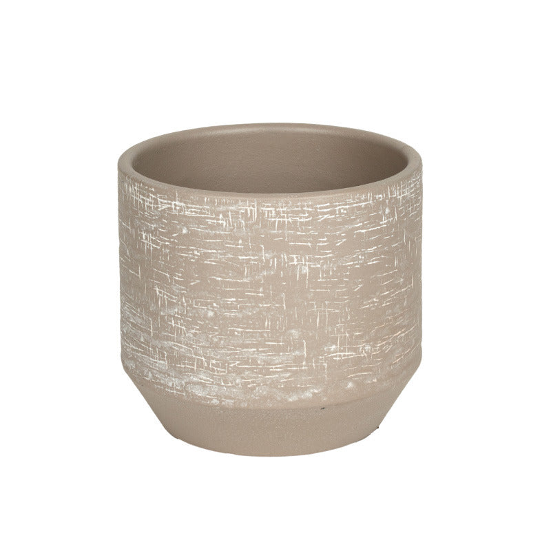 Bento Vas Ceramic Gri 18X16Cm