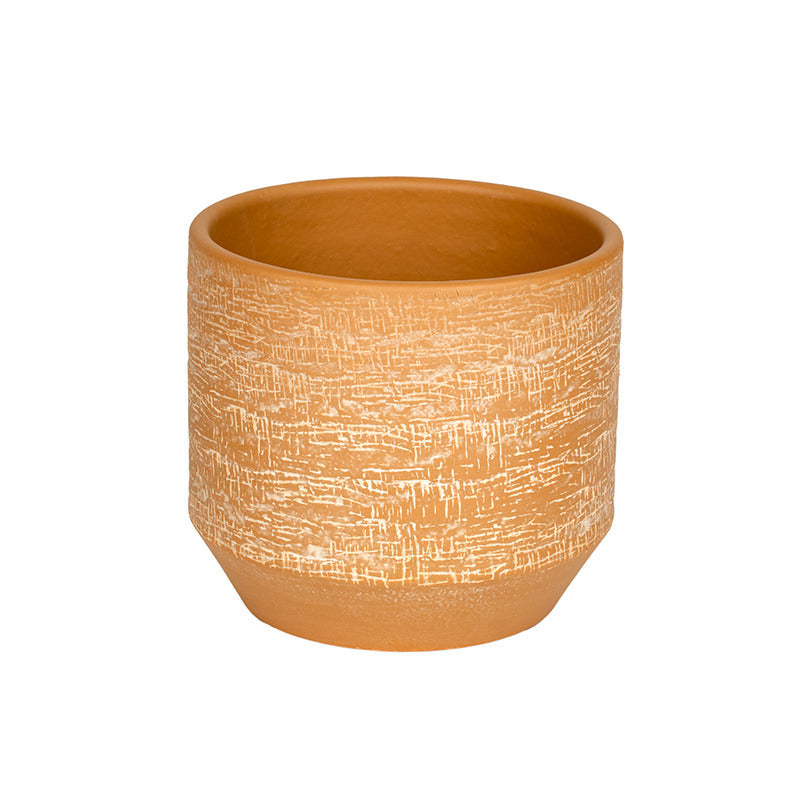 Bento Vas Ceramic Cu Ocher 14X13Cm