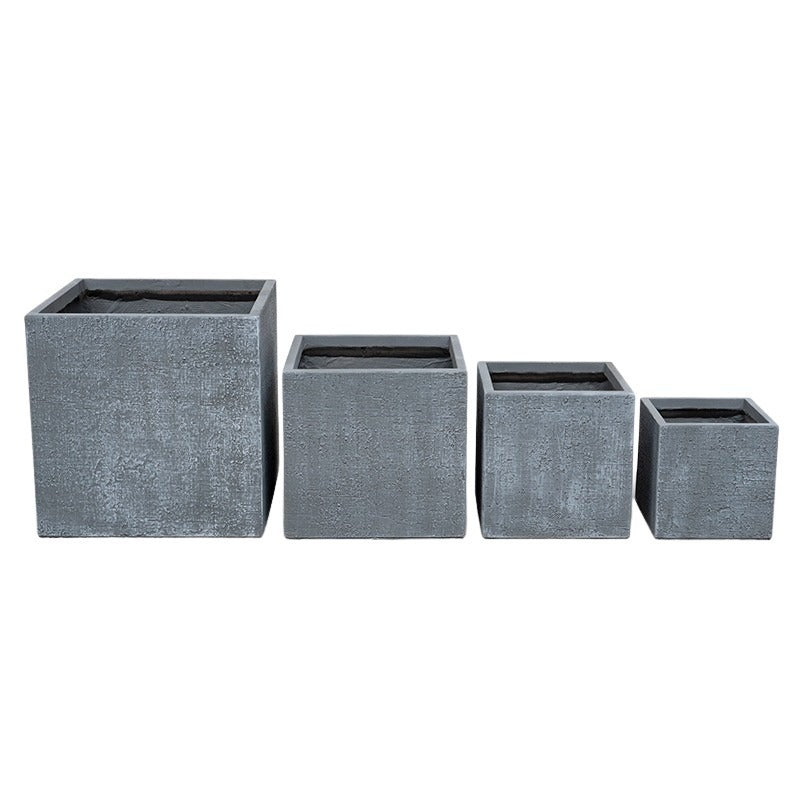 Colorado Cube Cube Set Rolă Gri 26X26X26-50X50X50Cm S/4