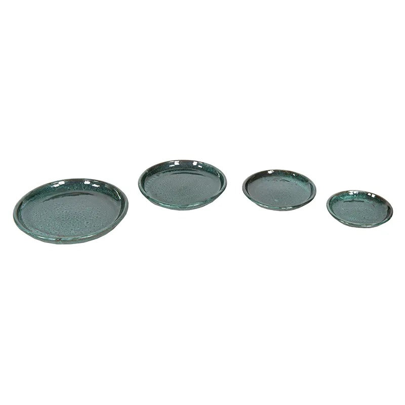 Sydney Farfurie Din Ceramică Set Moss Green 20X2,5-34X4Cm S4