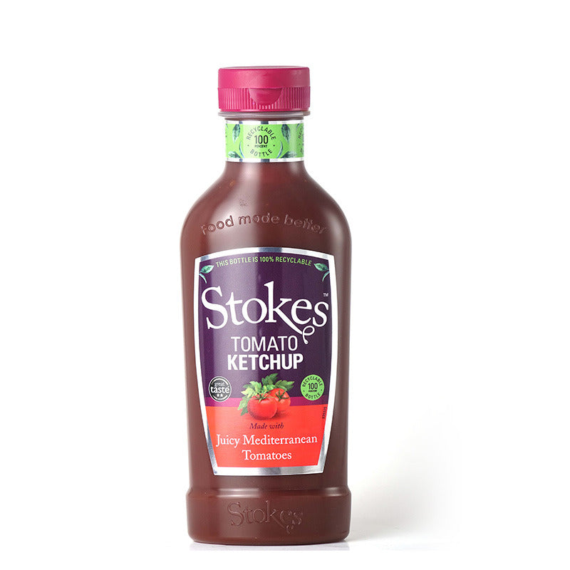 Stokes Ketchup Cu Roșii Adevărate Squeezy 485G