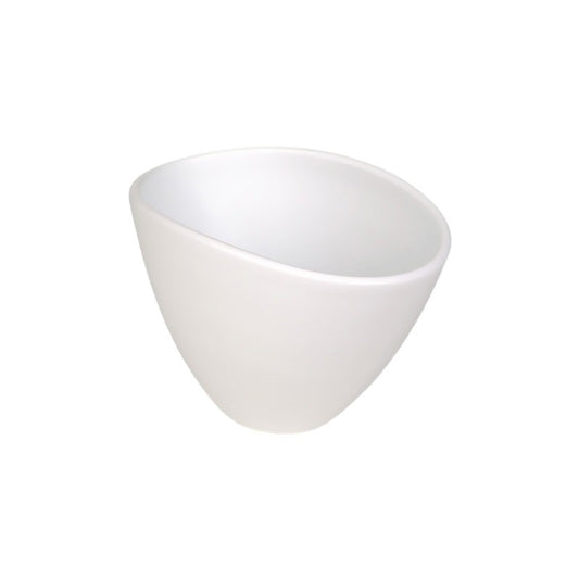 Oală Ceramică Ovum Alb Mat 20Cm