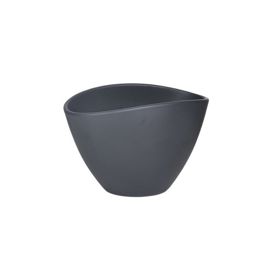 Oală Ceramică Ovum Antracit Mat 26Cm