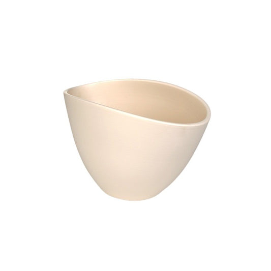 Bol Din Ceramică Ovum Mat Culoare Unt 26Cm