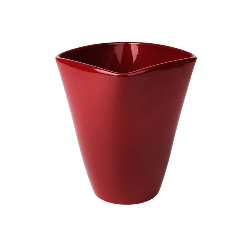 Quatro Orchidea Váza Burgundy 12Cm