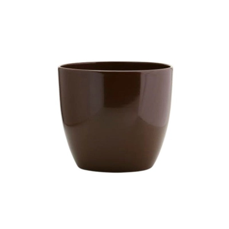 Base Vas Ceramic Ciocolată 7Cm
