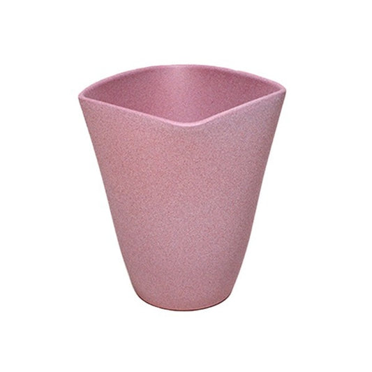 Quatro Vază Structurată Pentru Orhidee Roz Mat 14Cm