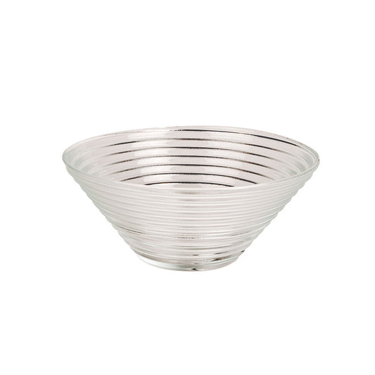 Castron De Sticlă Cu Nervuri 19X8Cm