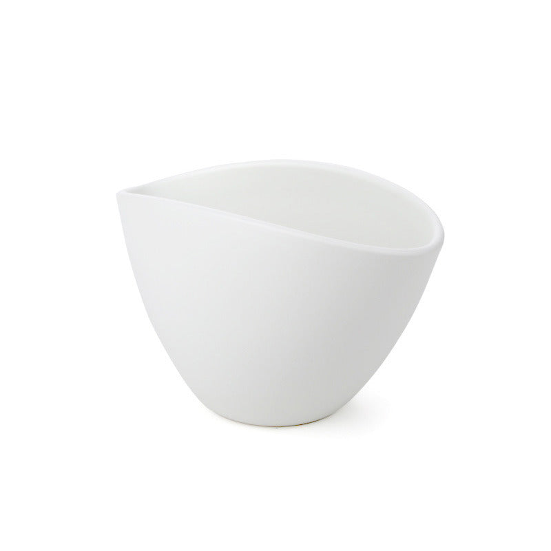 Oală Ceramică Ovum Vanilie Mată 26Cm