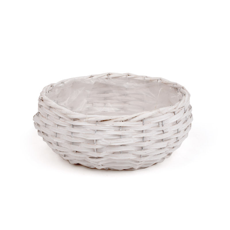 Castron Din Lemn Despicat Alb 29X12Cm