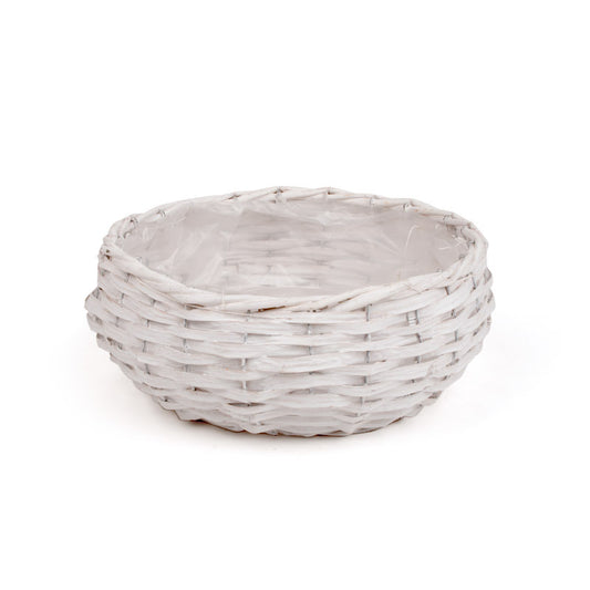 Castron Din Lemn Despicat Alb 29X12Cm