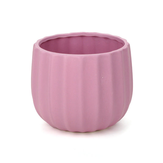 Deco Vas Ceramic Roz Mat 10X9,5Cm