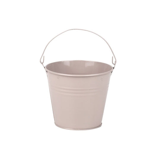 Găleată Metalică Mată Culoare Nisip 10,2X8,5Cm