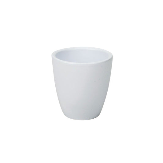 Vază Mini Orhidee Alb Mat 7,5Cm