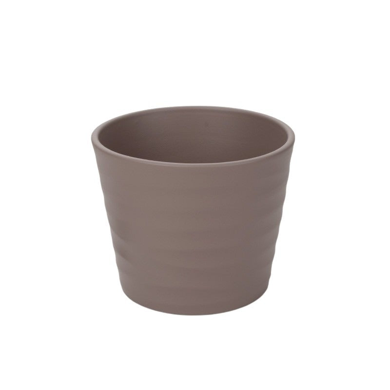 Oală Ceramică Wave Culoare Lac Mată 13Cm